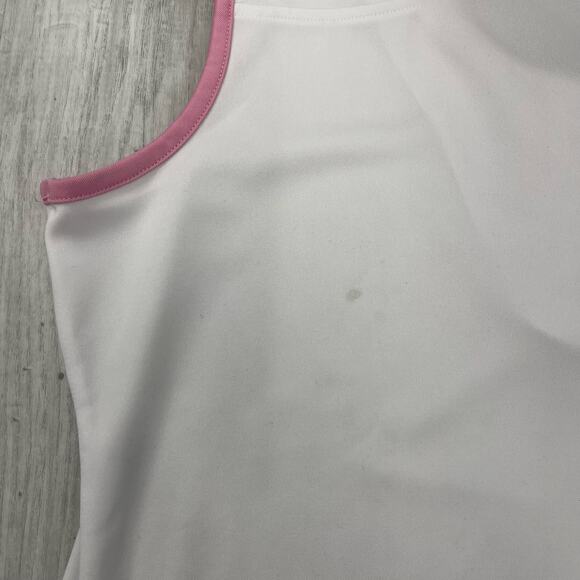 Monterey Club Women's Tiffany Gem Sleeveless Golf Polo Shirt Large - Picture 3 of 10